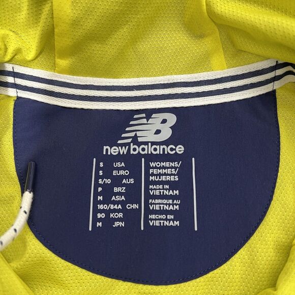 New Balance x J Crew Essential Windbreaker Jacket Hoodie 1/2 Zip Women’s S - Picture 4 of 9